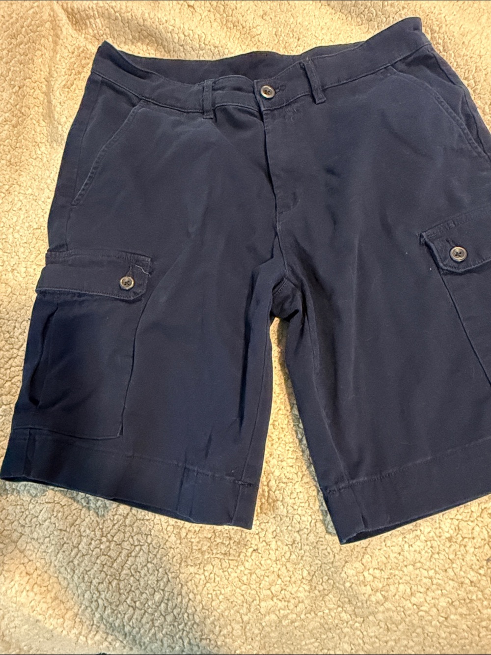 St. John's Bay Navy Cargo Shorts